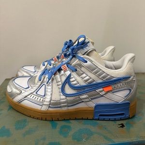SOLD Nike Off-White Air Rubber Dunk UNC Sneakers